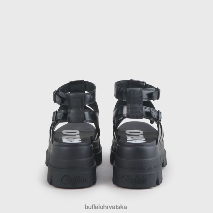 crno Buffalo aspha gld sandala s platformom veganska |sandale TDD6T130